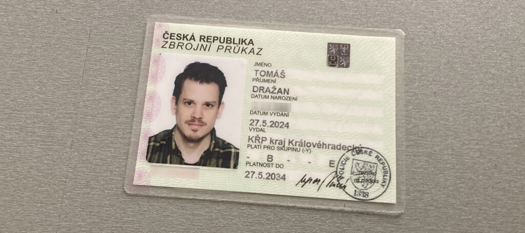 Jak získat zbrojní průkaz.