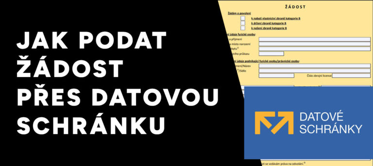 Jak podat žádost přes datovou schránku
